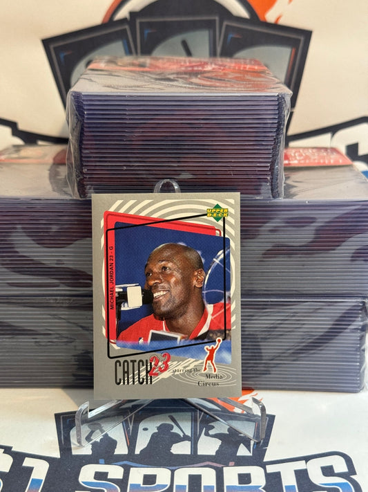 1997 Upper Deck Collector's Choice (International Sticker) Michael Jordan #MJ163