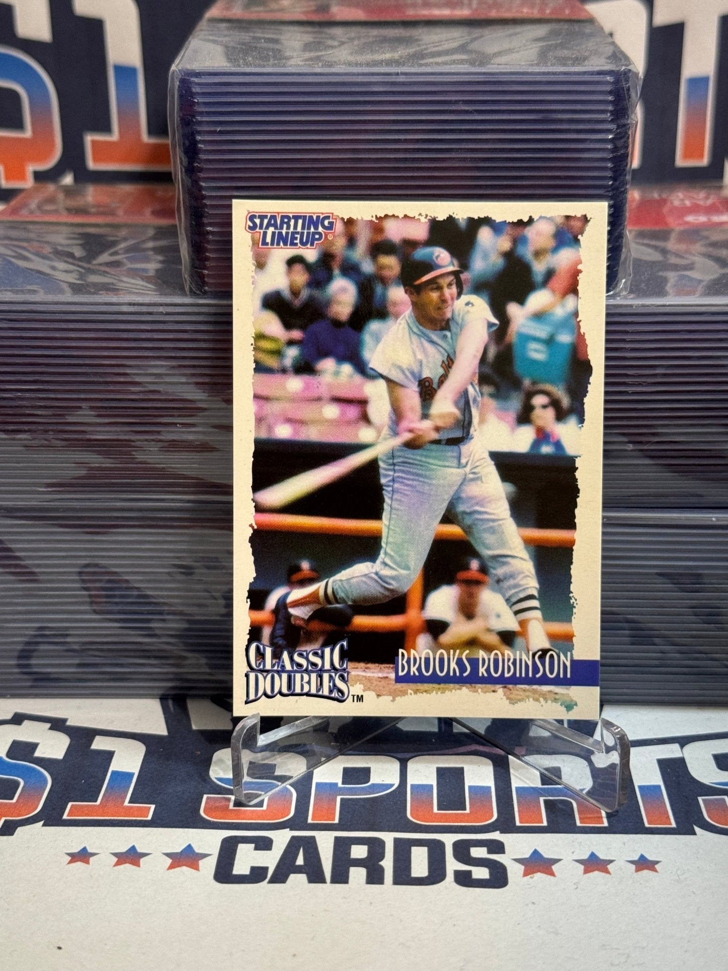 1998 Kenner Starting Lineup (Classic Doubles) Brooks Robinson #NNO