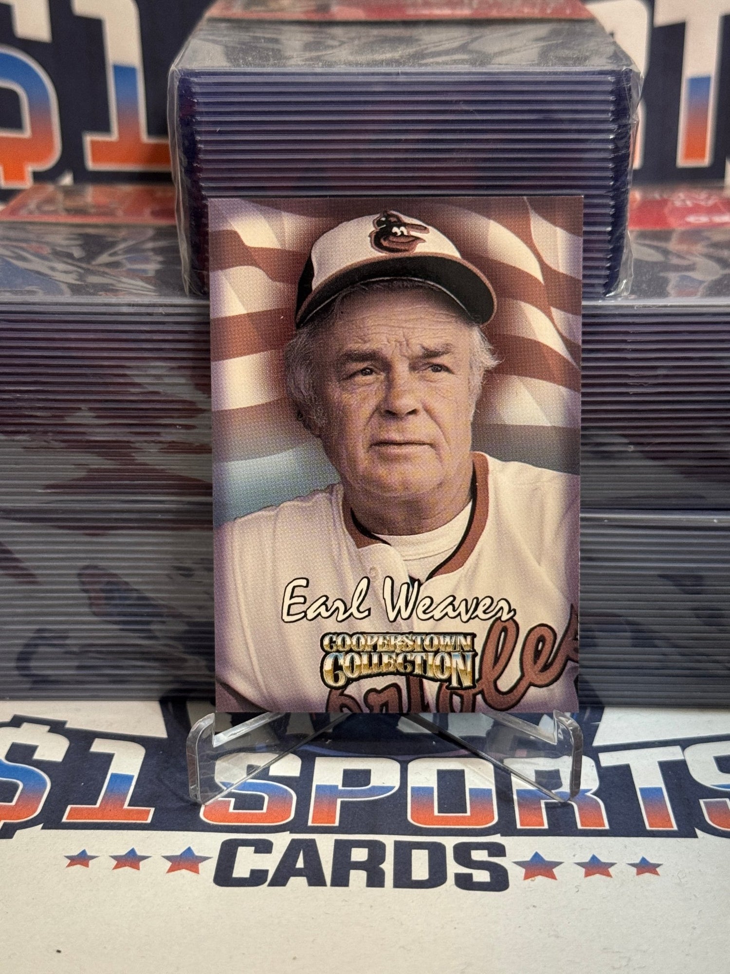 1998 Kenner Starting Lineup (Cooperstown Collection) Earl Weaver #NNO