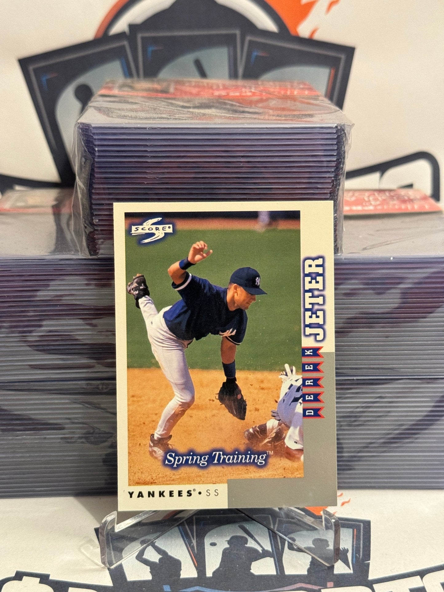 1998 Score (Rookie & Traded Spring Training) Derek Jeter #RT262