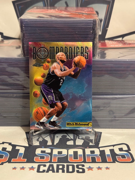 1998 Topps Chrome (Bombardiers) Mitch Richmond #SB7