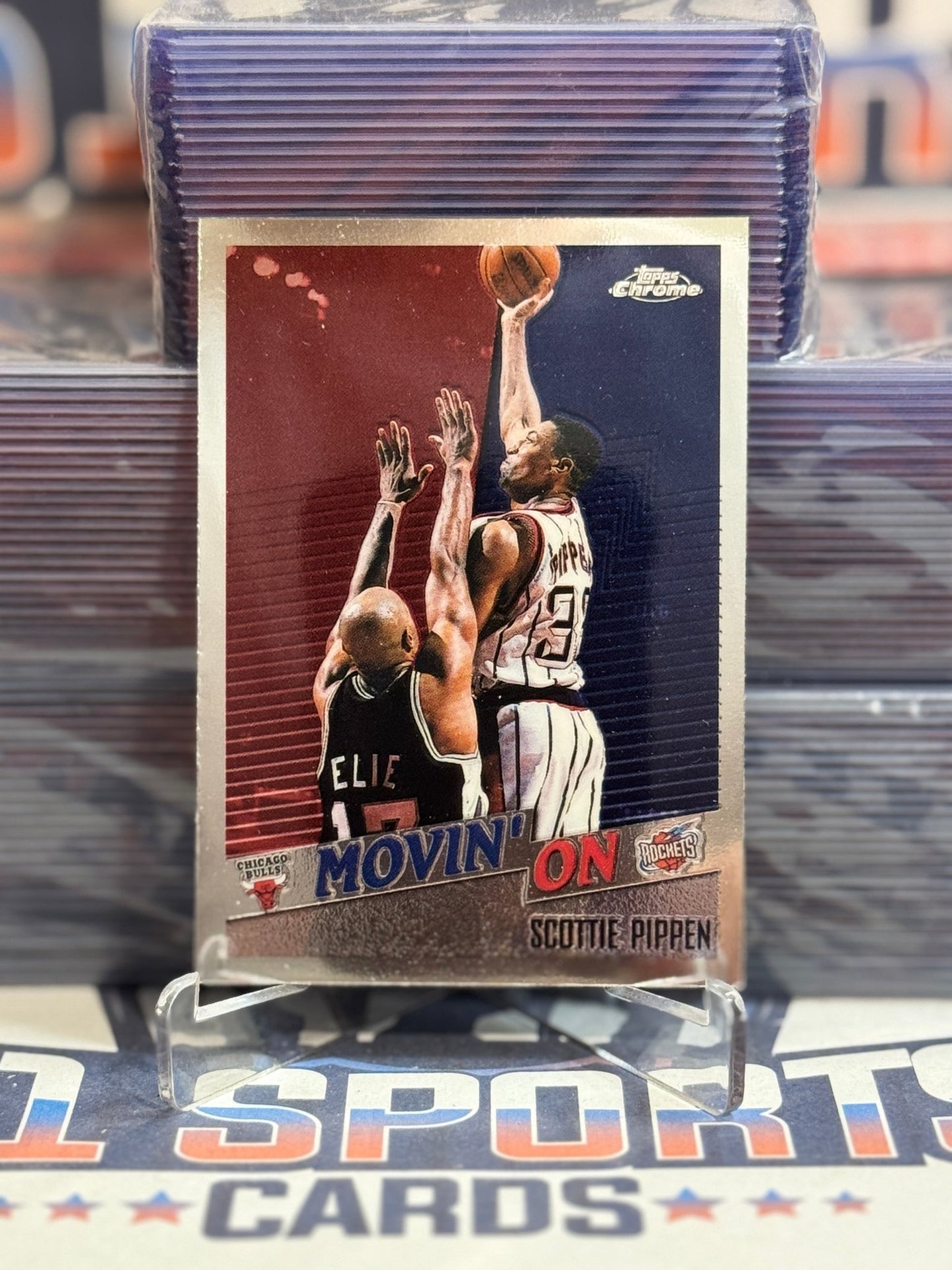 1998 Topps Chrome (Movin' On) Scottie Pippen 221