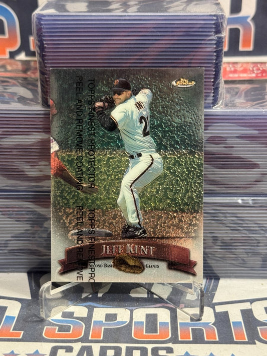 1998 Topps Finest Jeff Kent #87