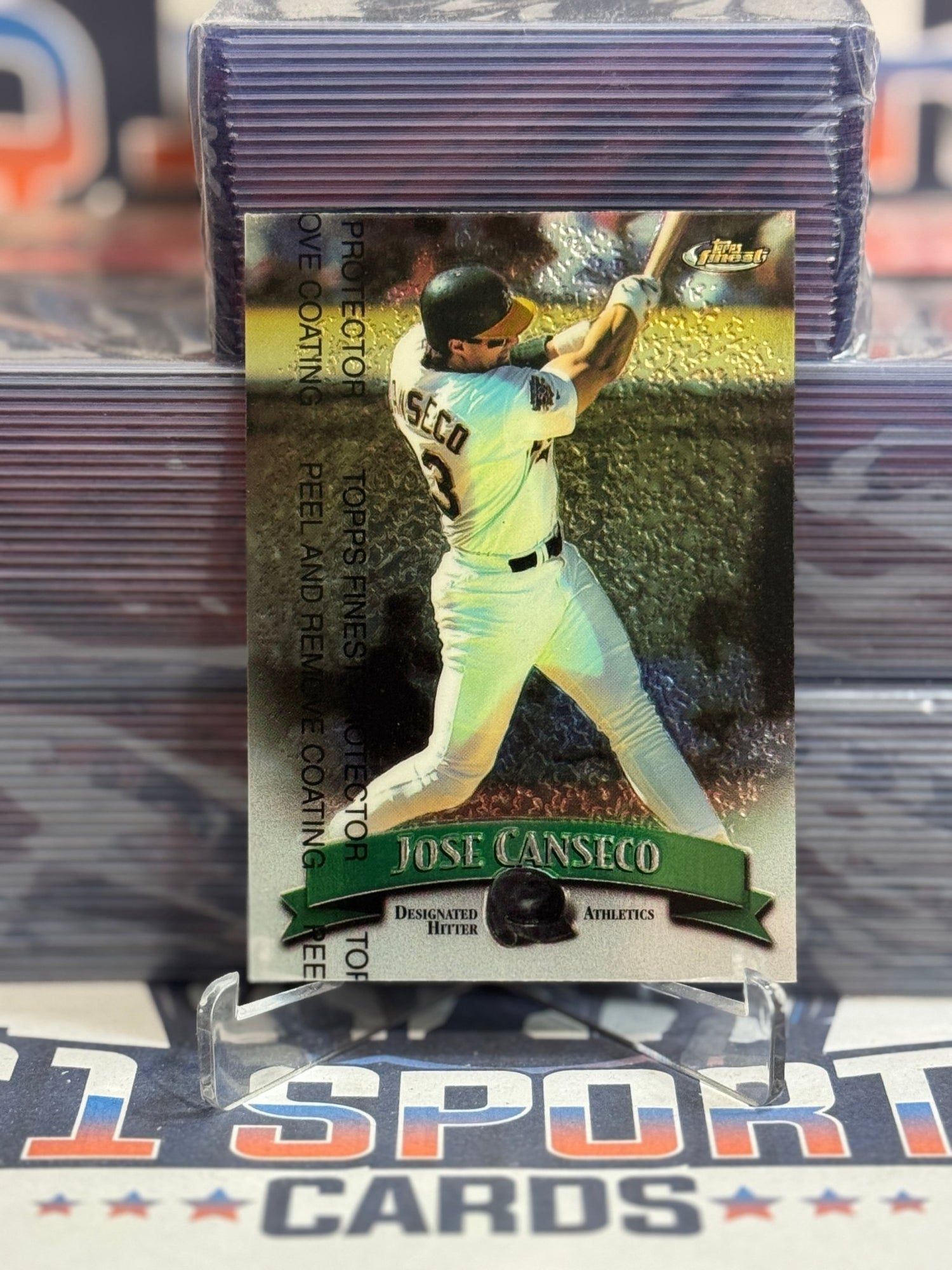 1998 Topps Finest Jose Canseco 26