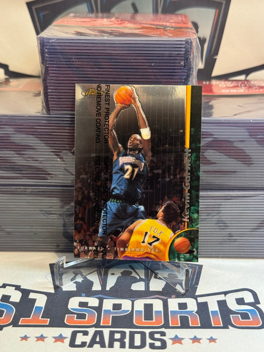 1998 Topps Finest Kevin Garnett #14