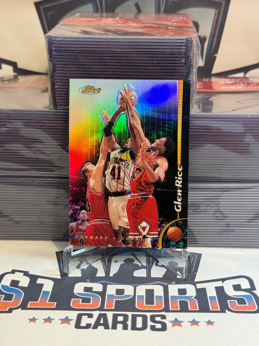 1998 Topps Finest (Refractor) Glen Rice #217