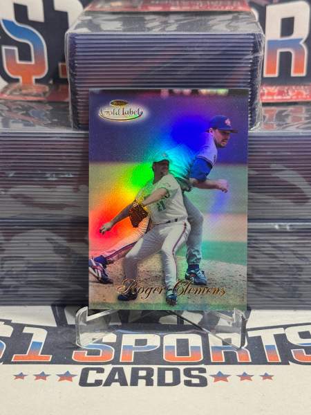 1998 Topps Gold Label Roger Clemens #21