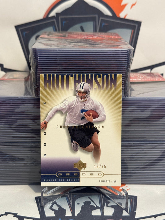 1998 Upper Deck (Graded Gold 16/75) Chad Hutchinson Rookie #100