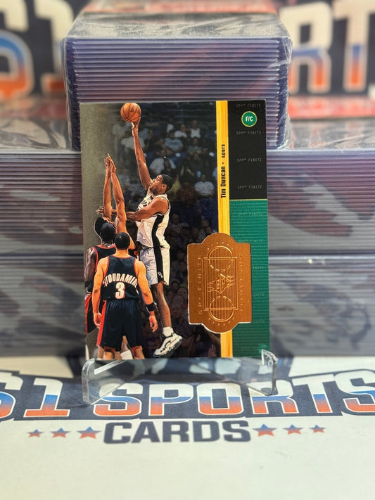 1998 Upper Deck SPx Finite (/10,000) Tim Duncan 68