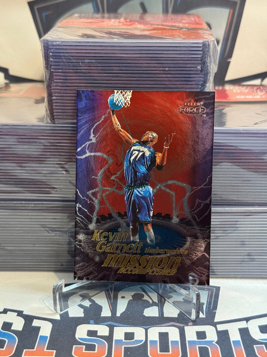 1999 Fleer Force (Mission Accomplished) Kevin Garnett #9