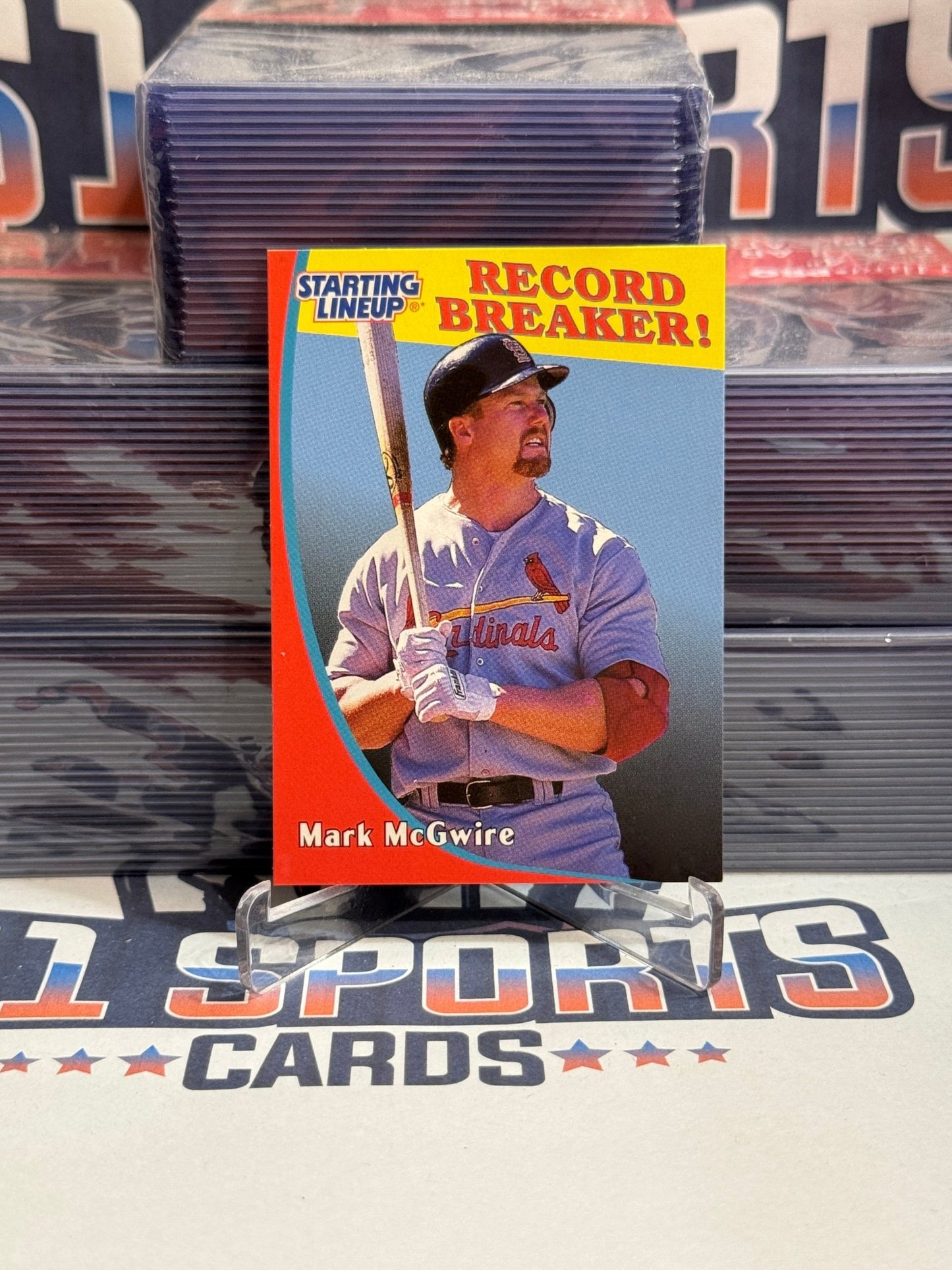 1999 Starting Lineup (Record Breaker) Mark McGwire #NNO