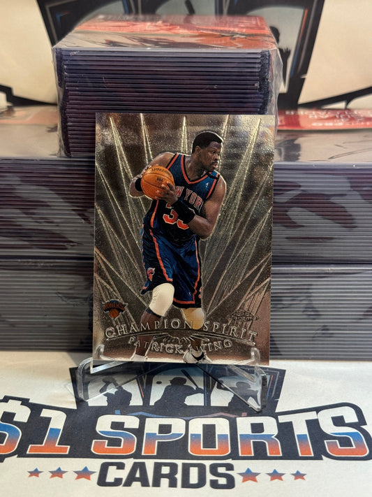 1999 Topps Chrome (Championship Spirit) Patrick Ewing #CS6