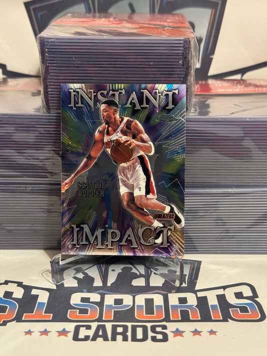 1999 Topps Chrome (Instant Impact) Scottie Pippen #II1