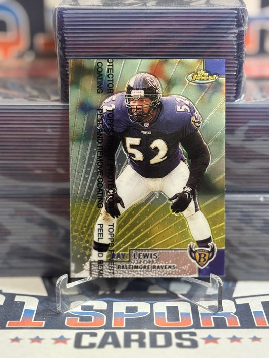1999 Topps Finest Ray Lewis 106