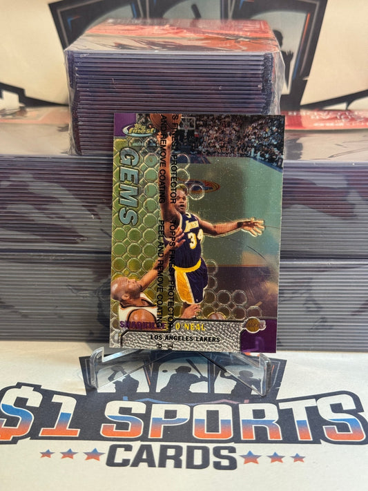 1999 Topps Finest Shaquille O'Neal #106