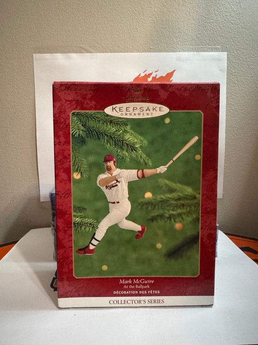 2000 Hallmark Keepsake Ornament Mark McGwire