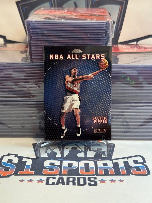 2000 Topps Chrome (NBA All - Stars) Scottie Pippen #AS4