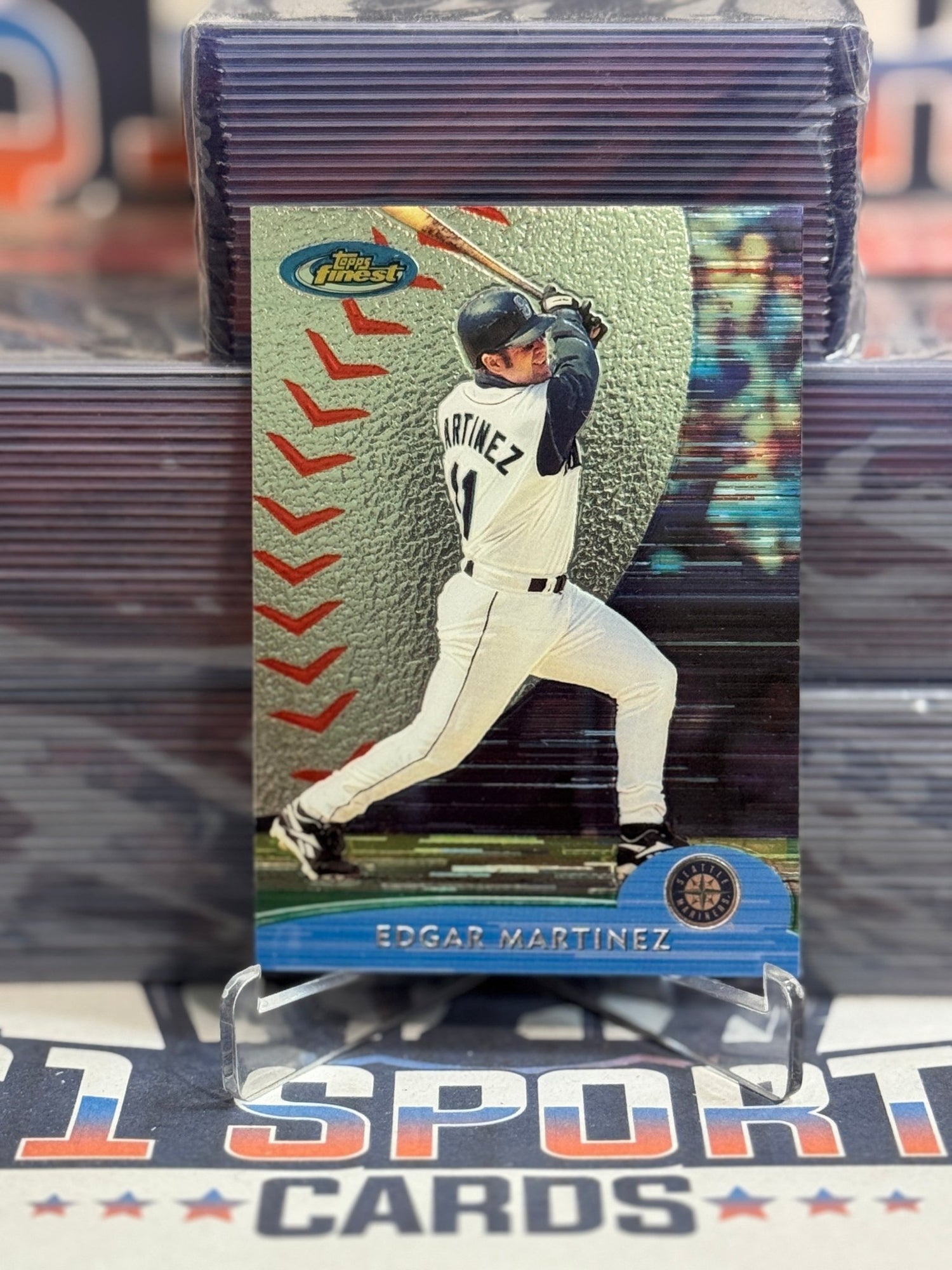 2000 Topps Finest Edgar Martinez 202