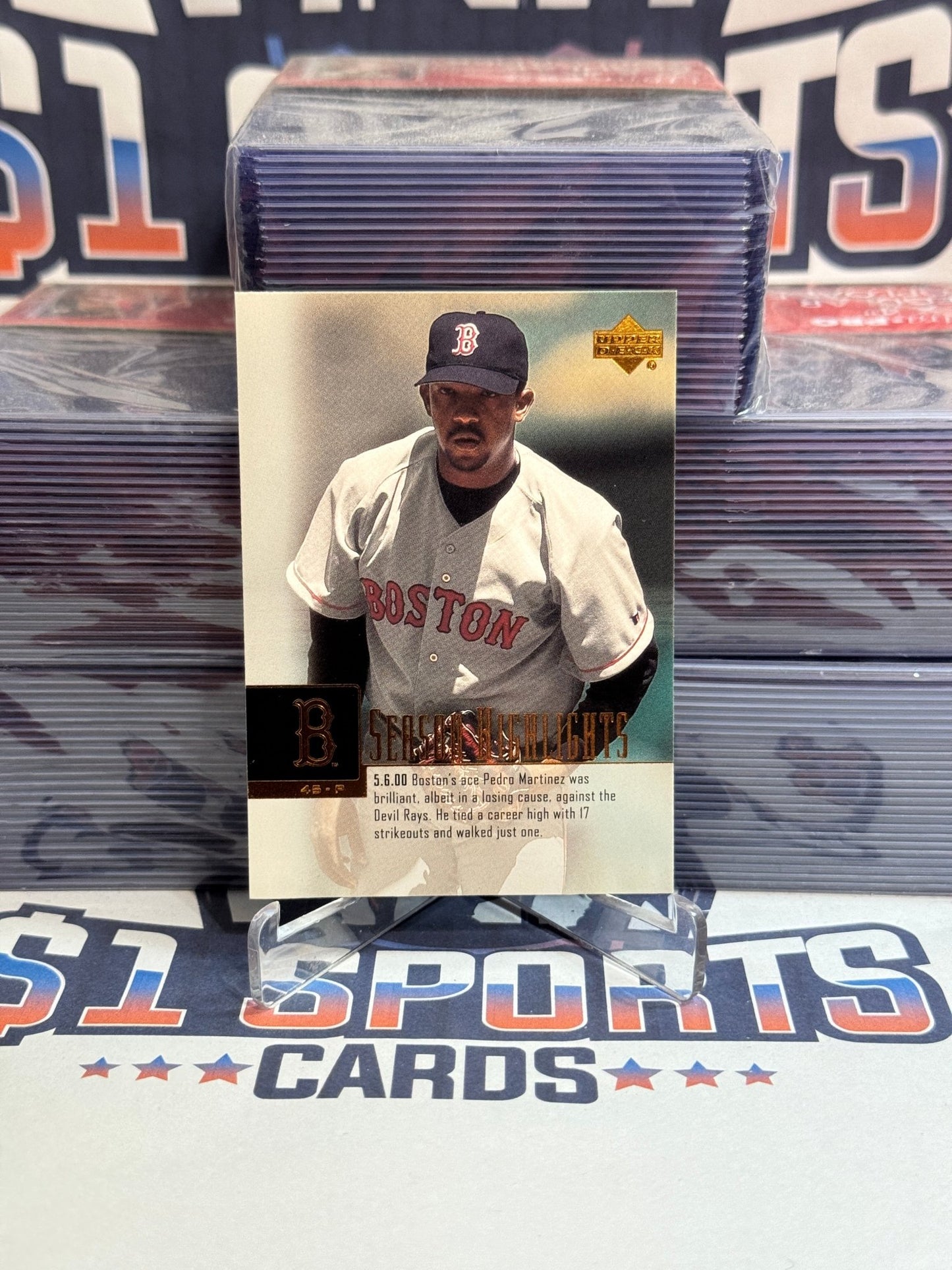 2000 Upper Deck (Checklist) Pedro Martinez #266