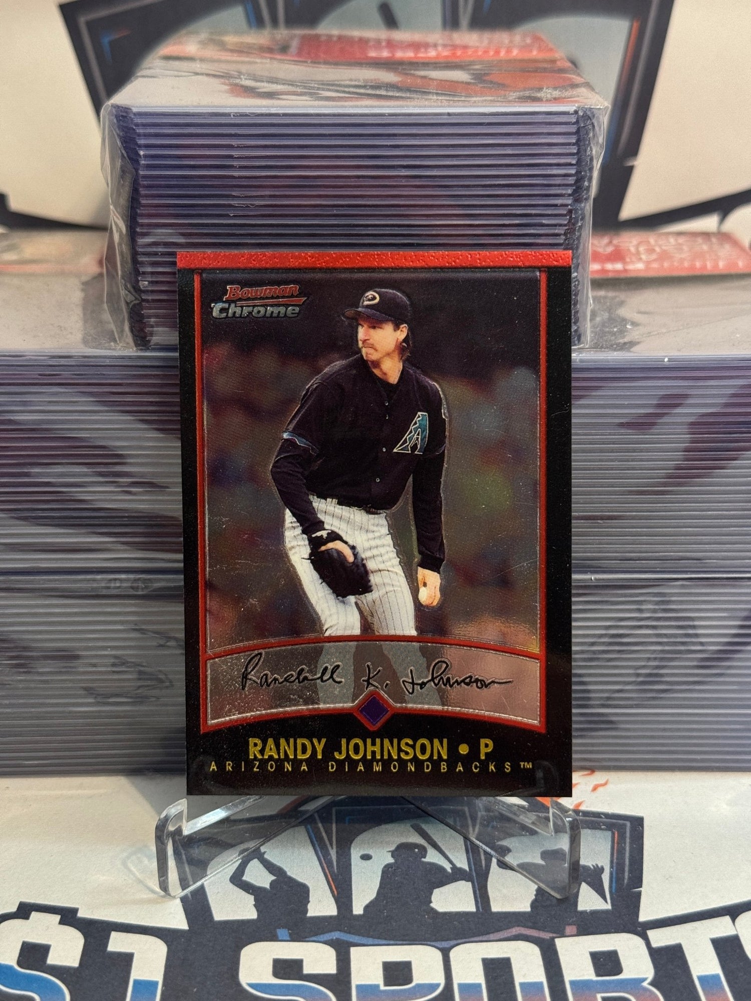 2001 Bowman Chrome Randy Johnson #12