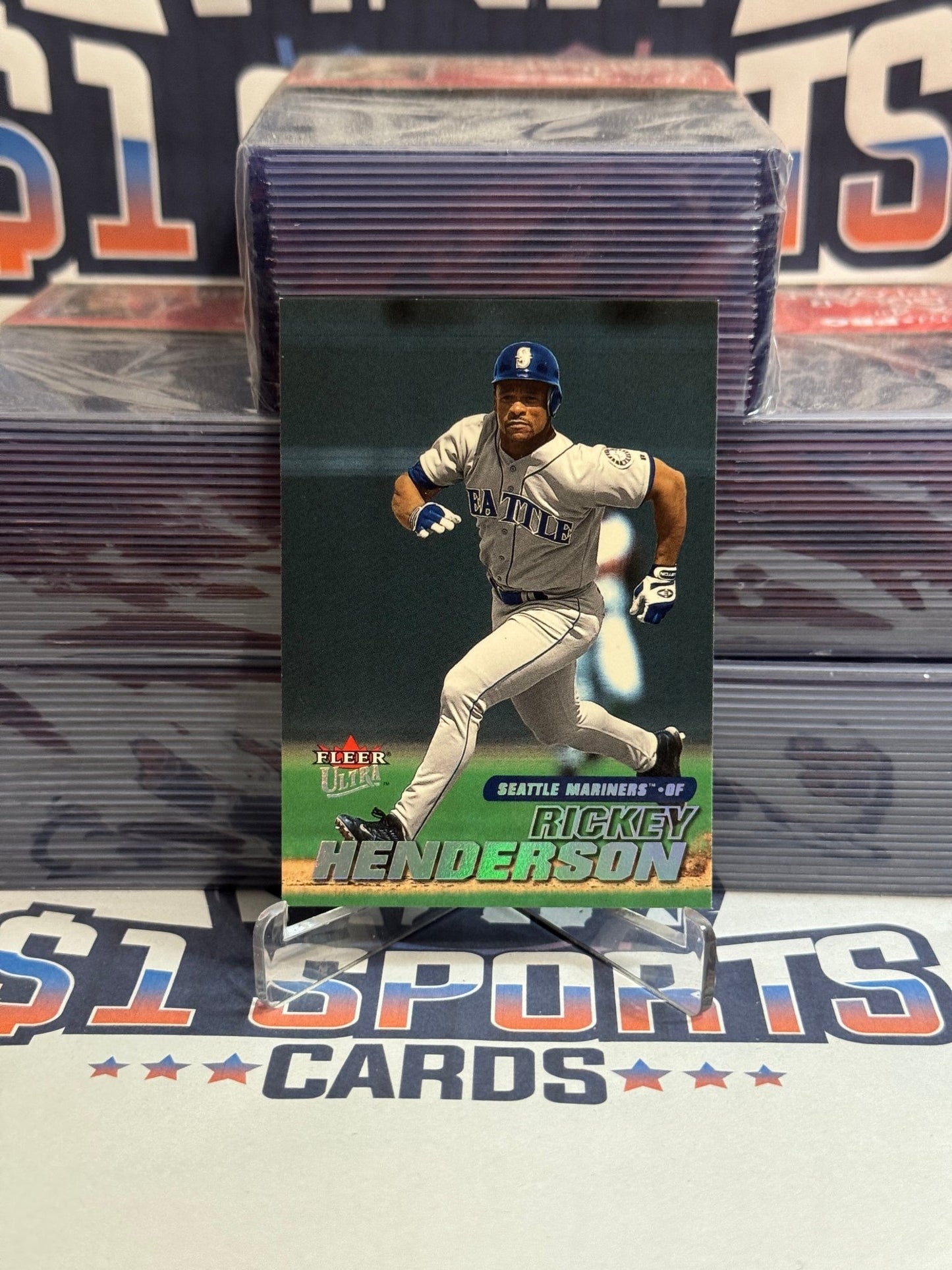 2001 Fleer Ultra Rickey Henderson #168