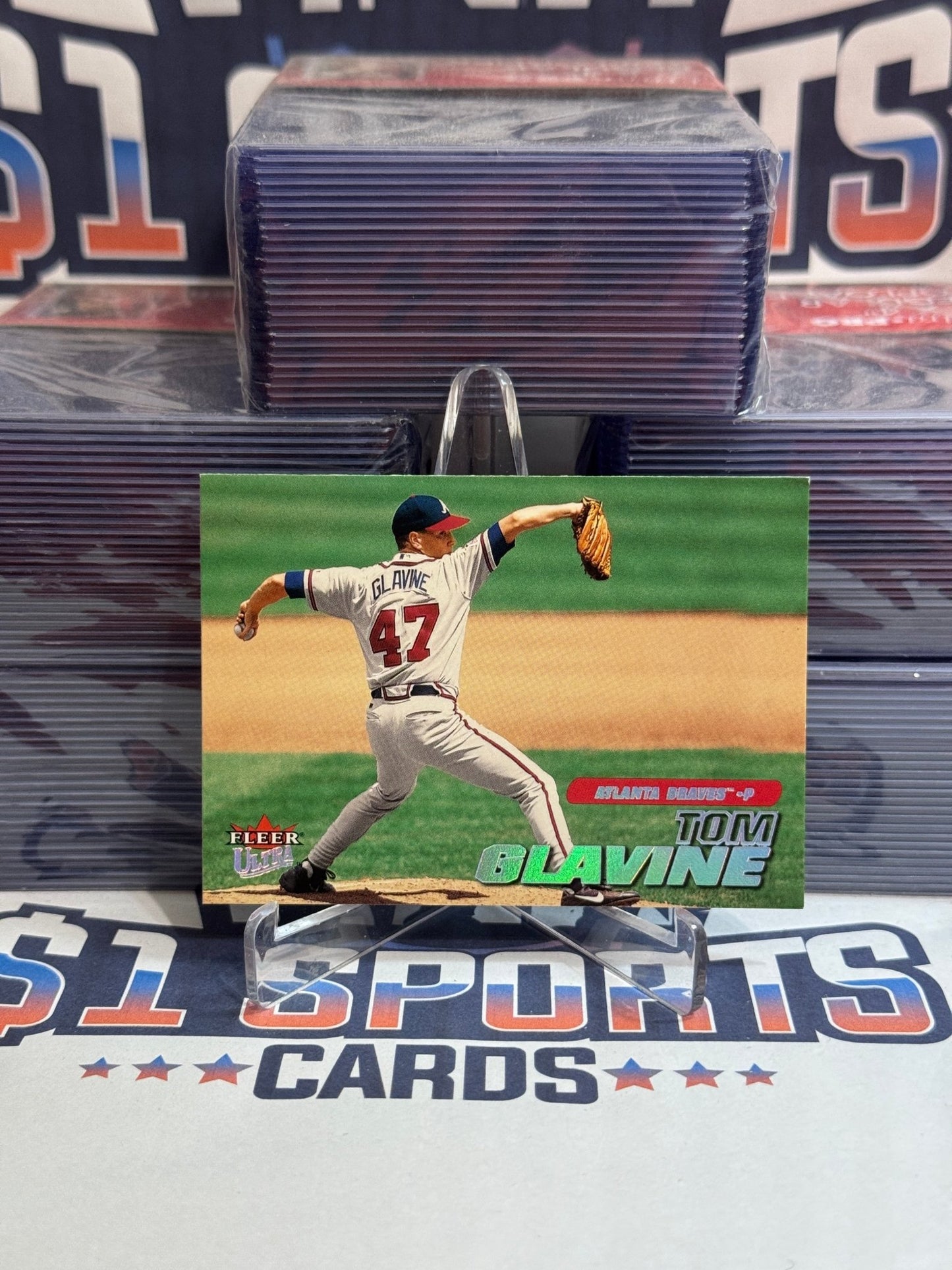 2001 Fleer Ultra Tom Glavine #73