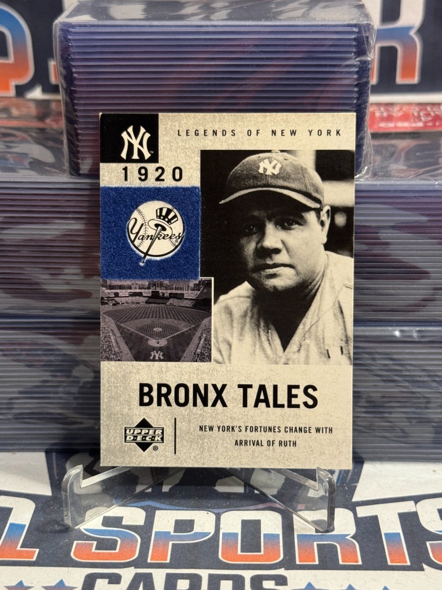 2001 Upper Deck Legends of New York (Bronx Tales) Babe Ruth #125