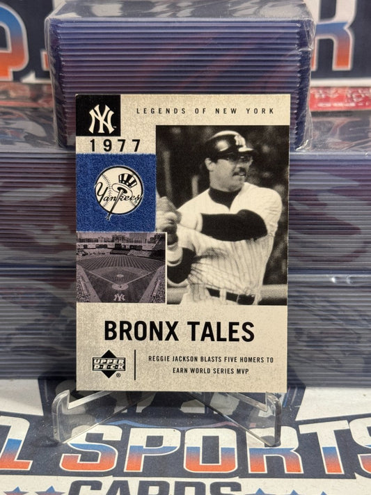 2001 Upper Deck Legends of New York (Bronx Tales) Reggie Jackson #134