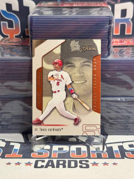 2002 Fleer Flair (2nd Year) Albert Pujols #55