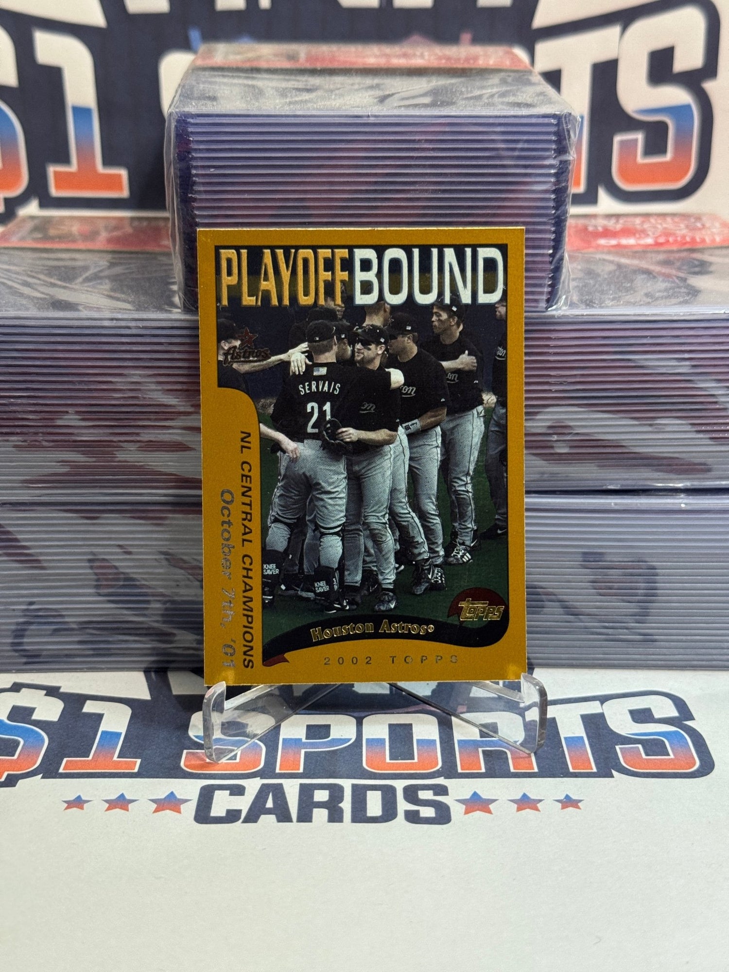 2002 Topps (Playoff Bound) Houston Astros #356