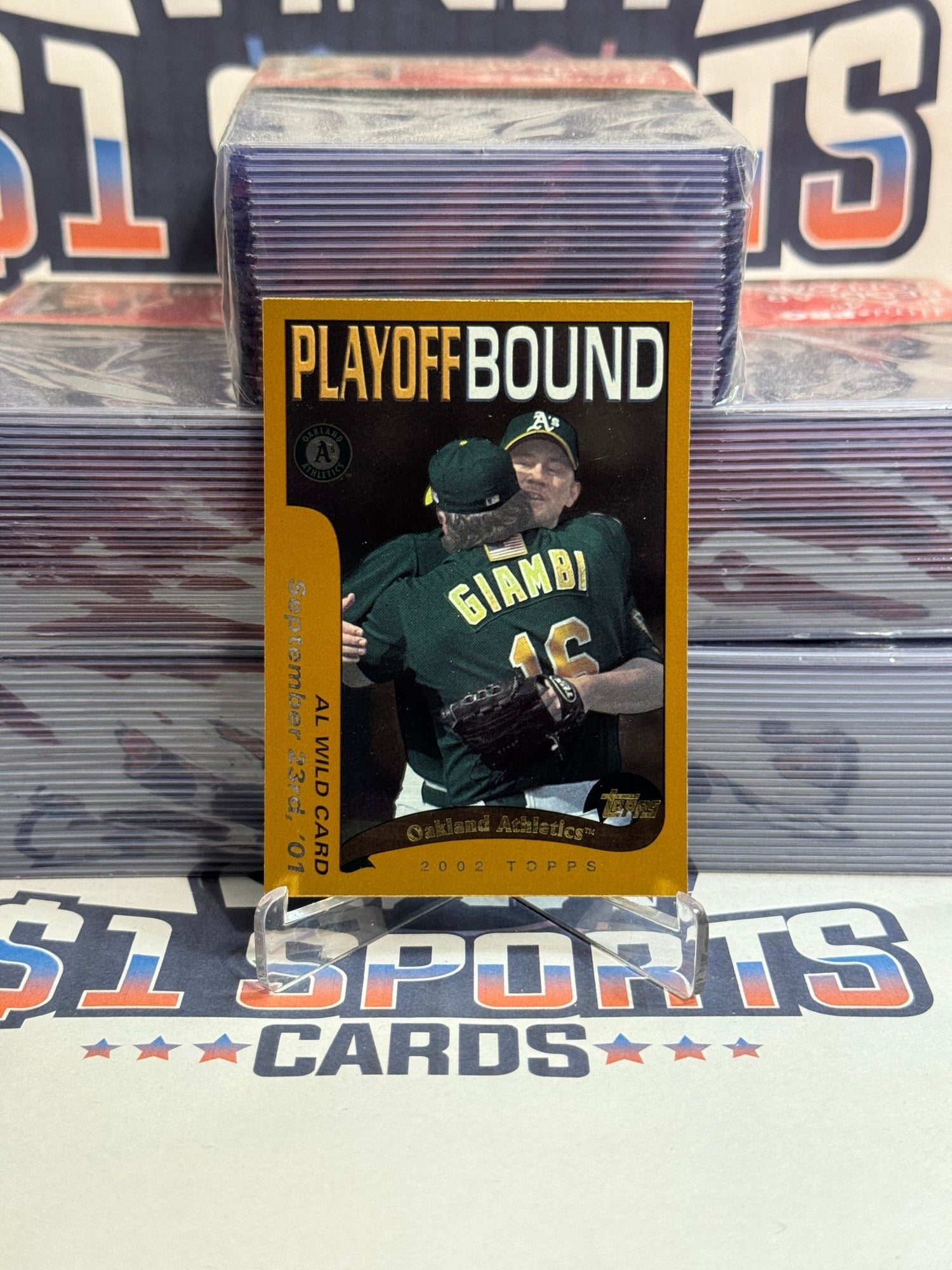 2002 Topps (Playoff Bound) Jason Giambi #350