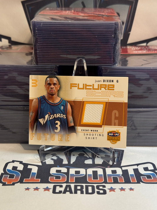 2003 NBA Hoops (Future Stars Relic) Juan Dixon #3