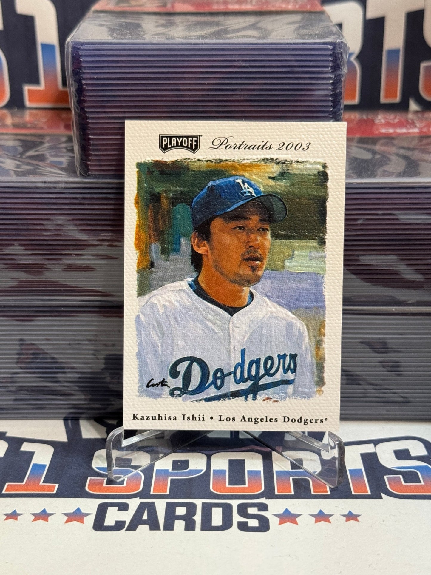 2003 Playoff Portraits (Promo) Kazuhisa Ishii #64