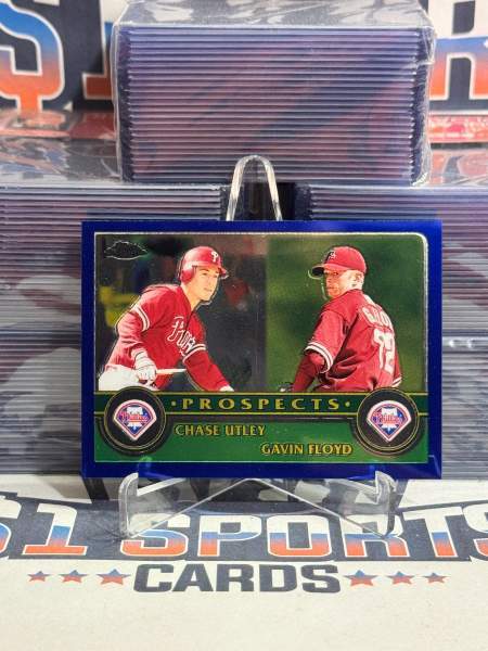 2003 Topps (Prospects) Chase Utley & Gavin Floyd Rookie 438