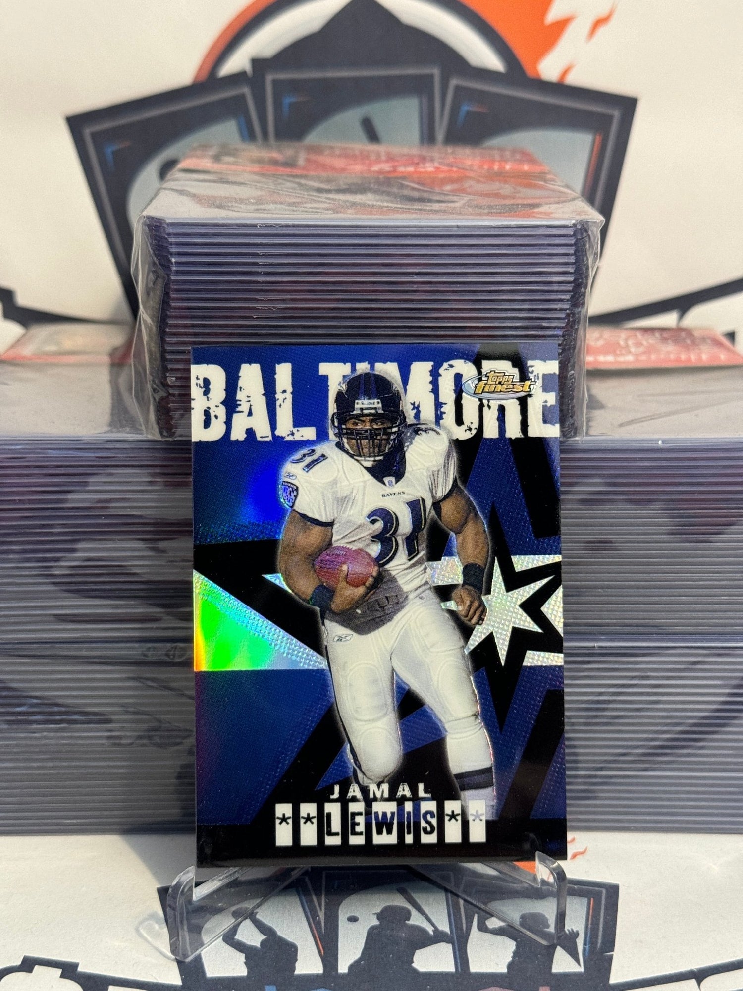 2004 Topps Finest (Refractor 106/199) Jamal Lewis #6