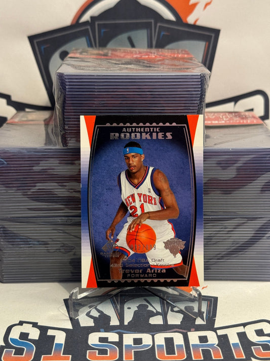2004 Upper Deck (Authentic Rookies 392/999) Trevor Ariza Rookie #119