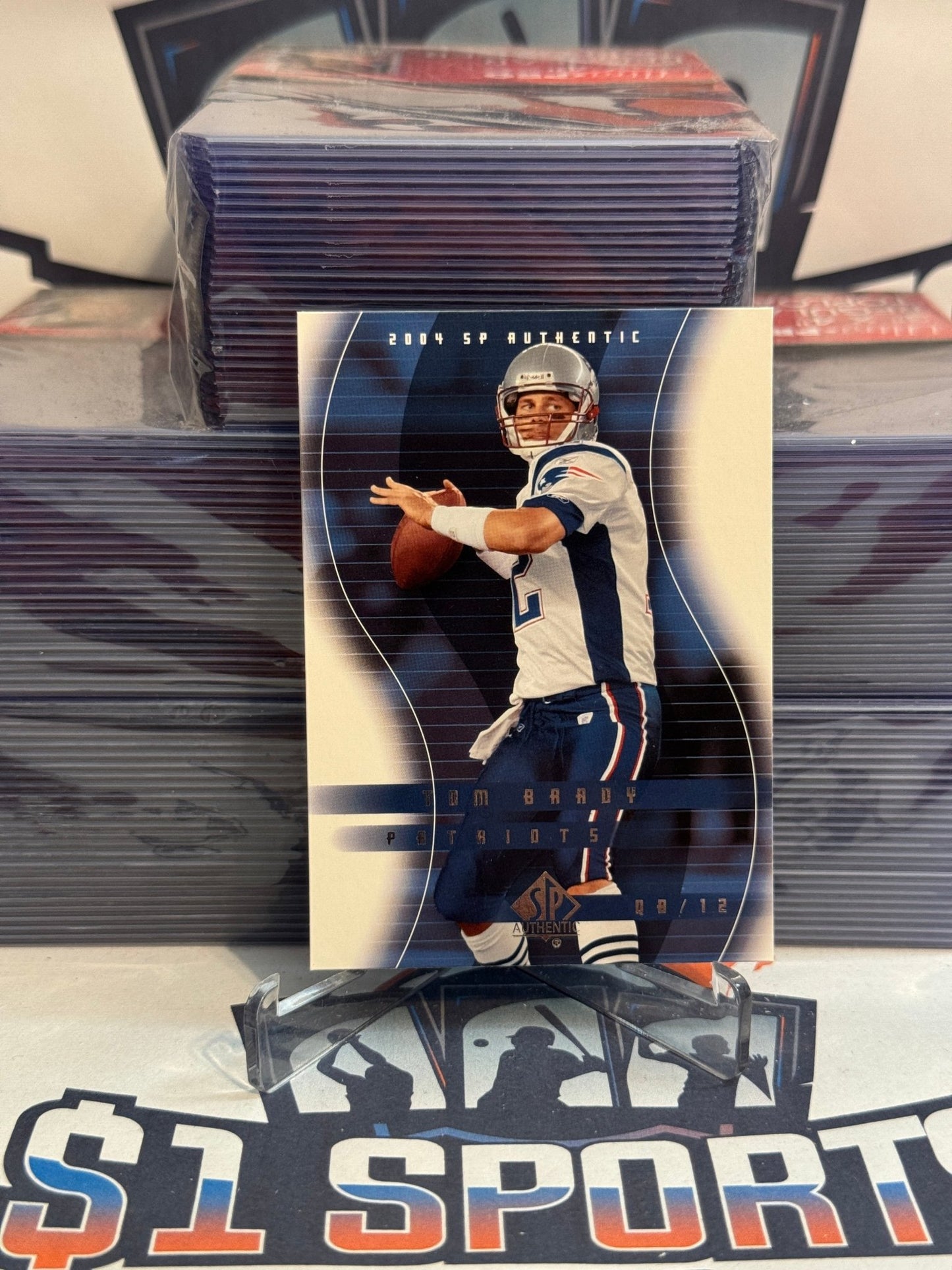 2004 Upper Deck SP Authentic Tom Brady #51