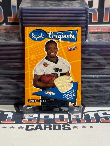 2005 Bazooka Originals (Player Worn Relic) Maurice Clarett BO - MC