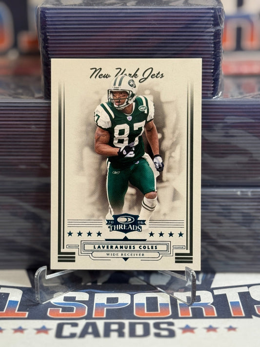 2006 Donruss Threads (Retail Blue 28/200) Laveranues Coles 108