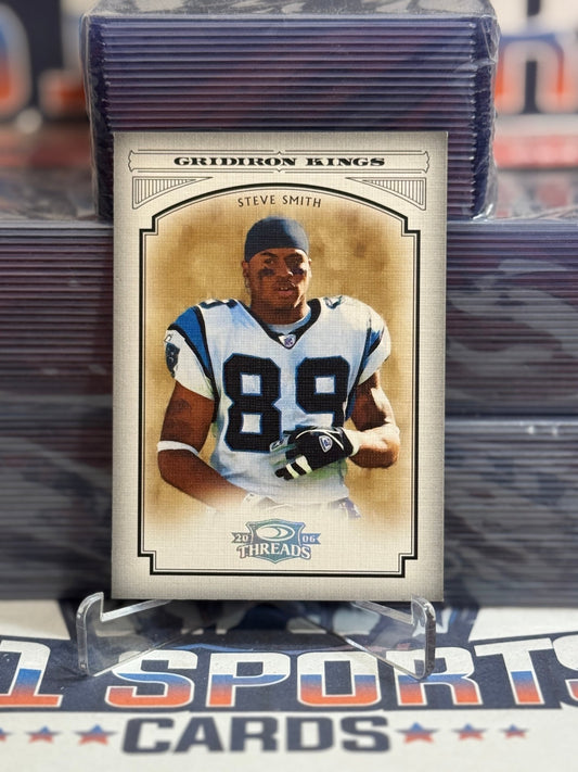 2006 Donruss Threads (Silver, Gridiron Kings 48/250) Steve Smith PGK - 50