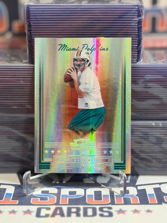 2006 Donruss Threads (Silver Holofoil 13/100) Joey Harrington 42