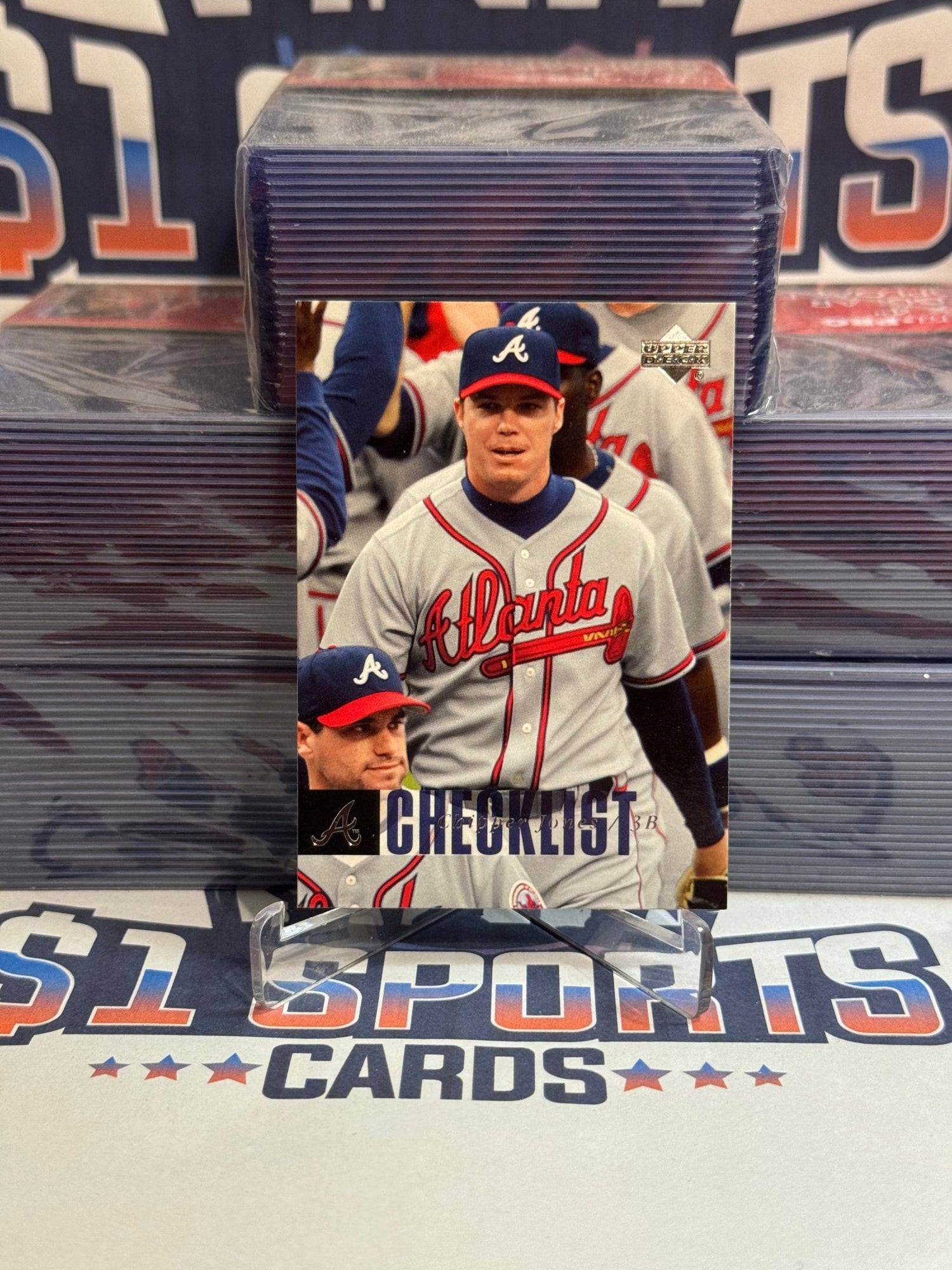 2006 Upper Deck (Checklist) Chipper Jones #875