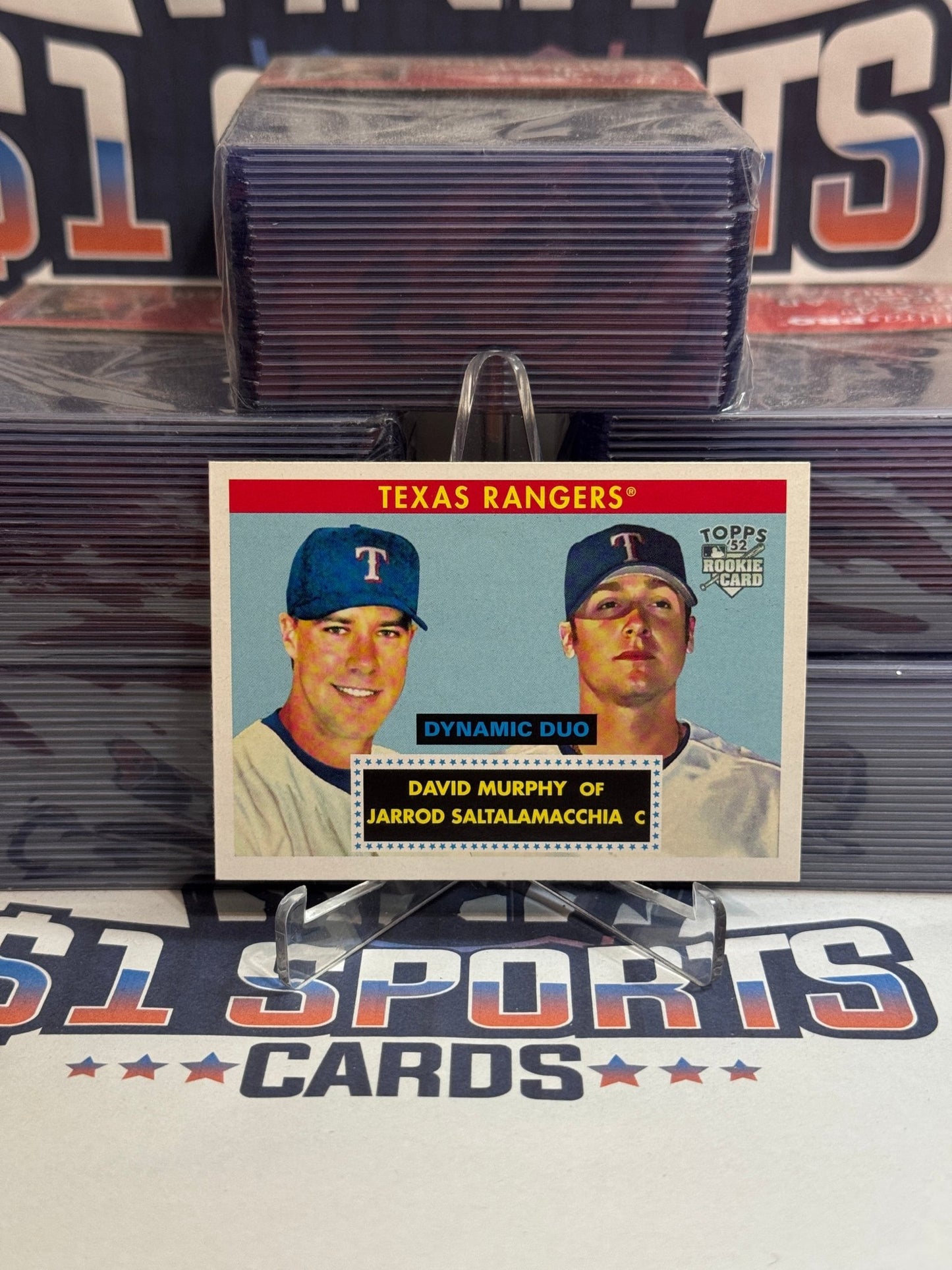 2007 Topps '52 (Dynamic Duos) David Murphy & Jarrod Saltalamacchia (Rookie) #DD15