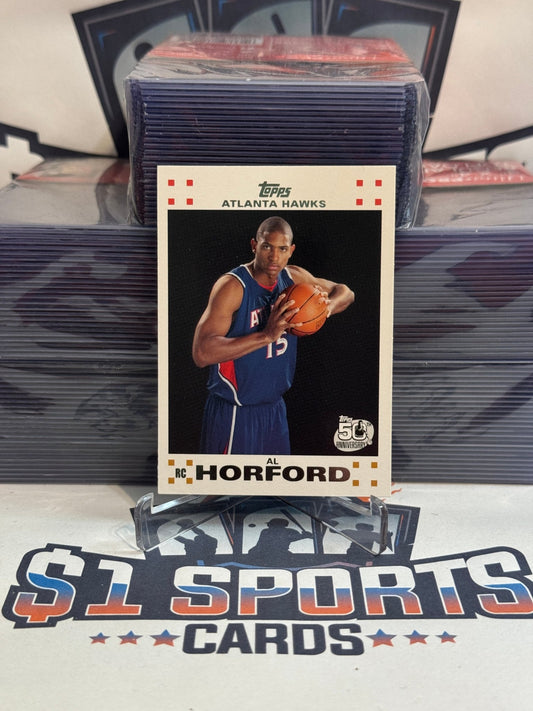 2007 Topps (White Border) Al Horford Rookie #3