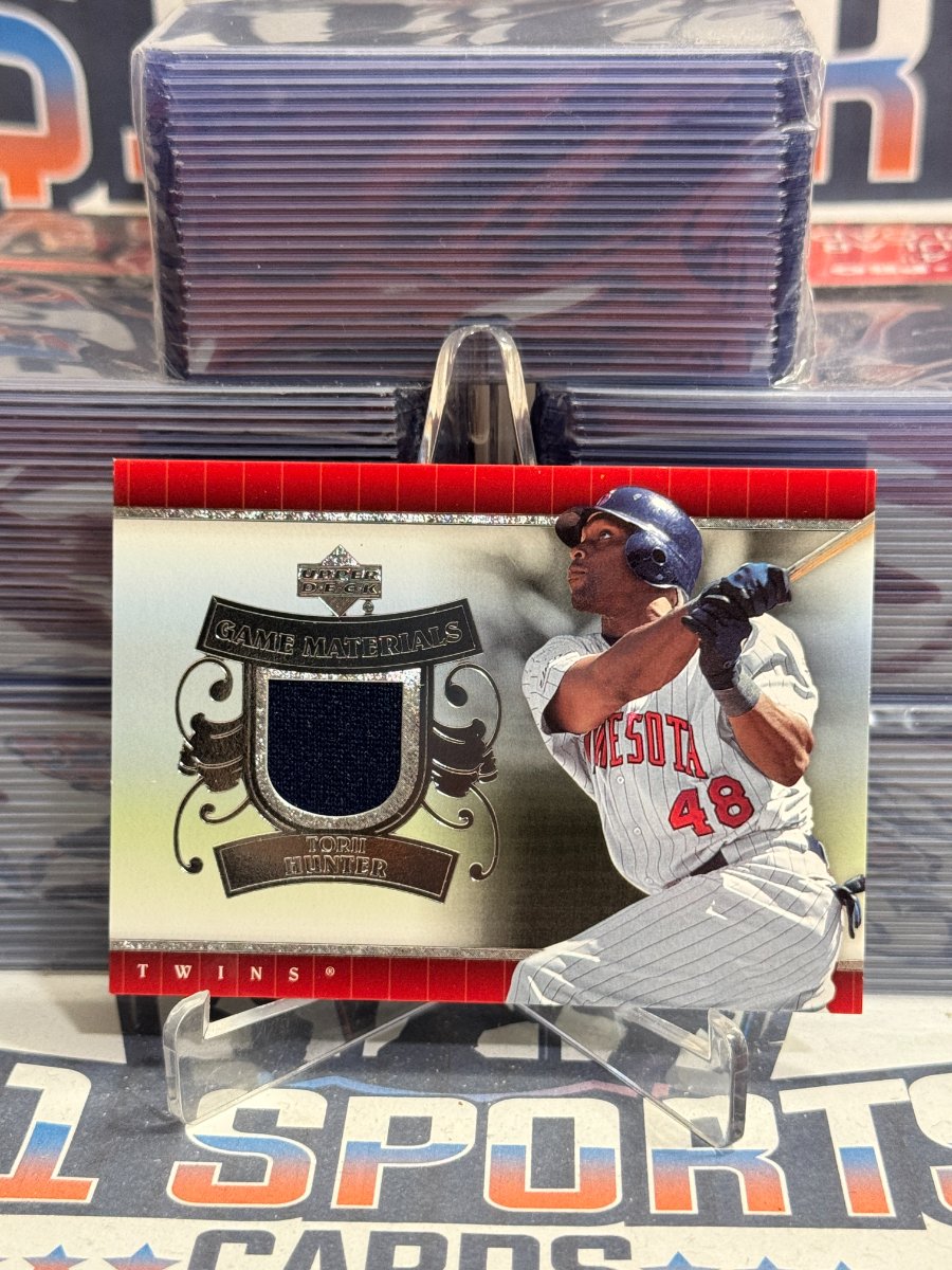 2007 Upper Deck (Game Materials Relic) Torii Hunter #UD-HU
