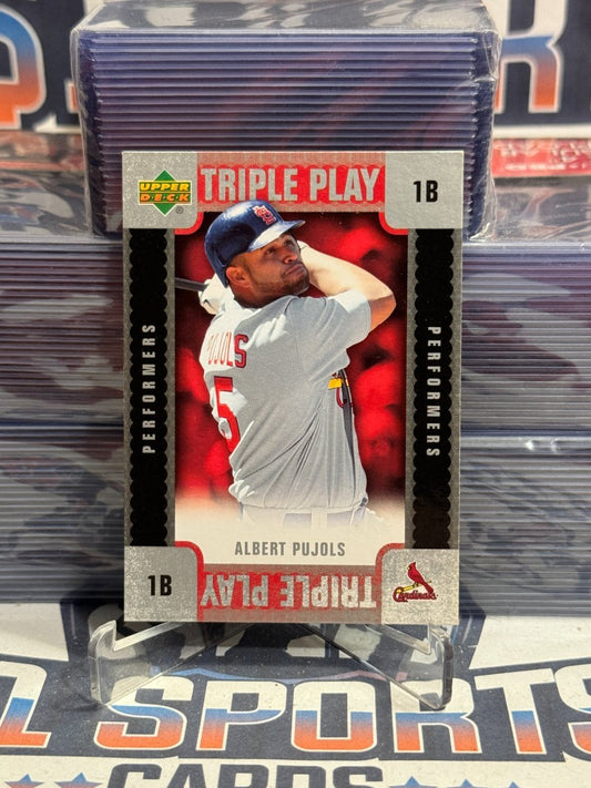 2007 Upper Deck (Triple Play Performers, Unscratched) Albert Pujols #TA-AP