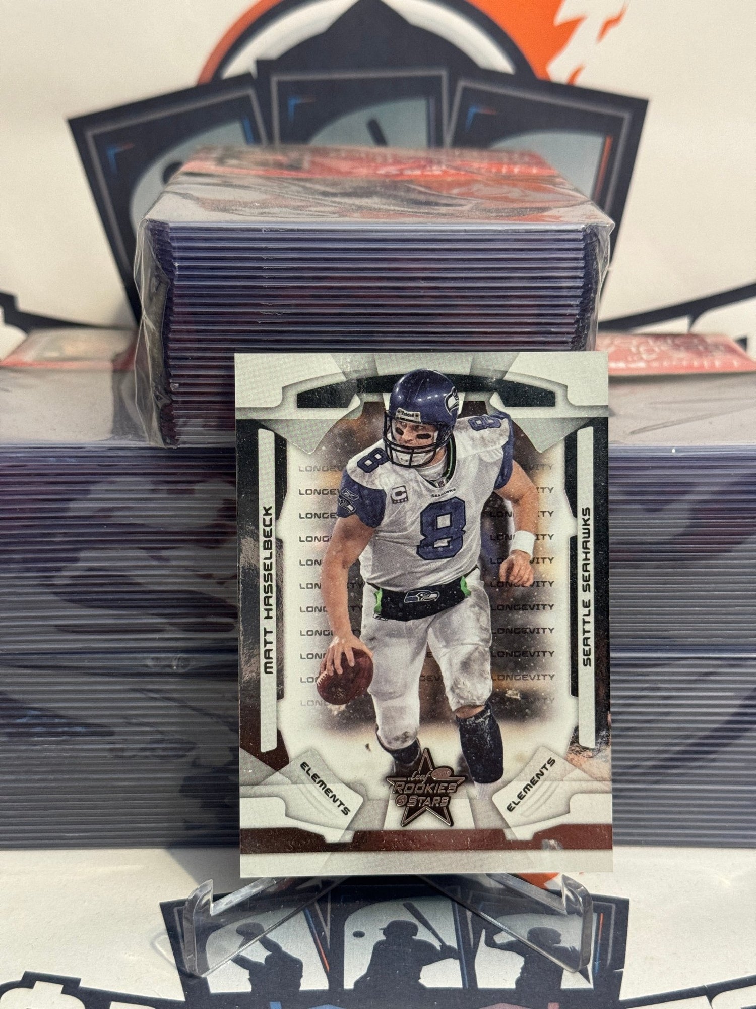 2008 Leaf Rookies & Stars (Silver, Elements 31/249) Matt Hasselbeck #106