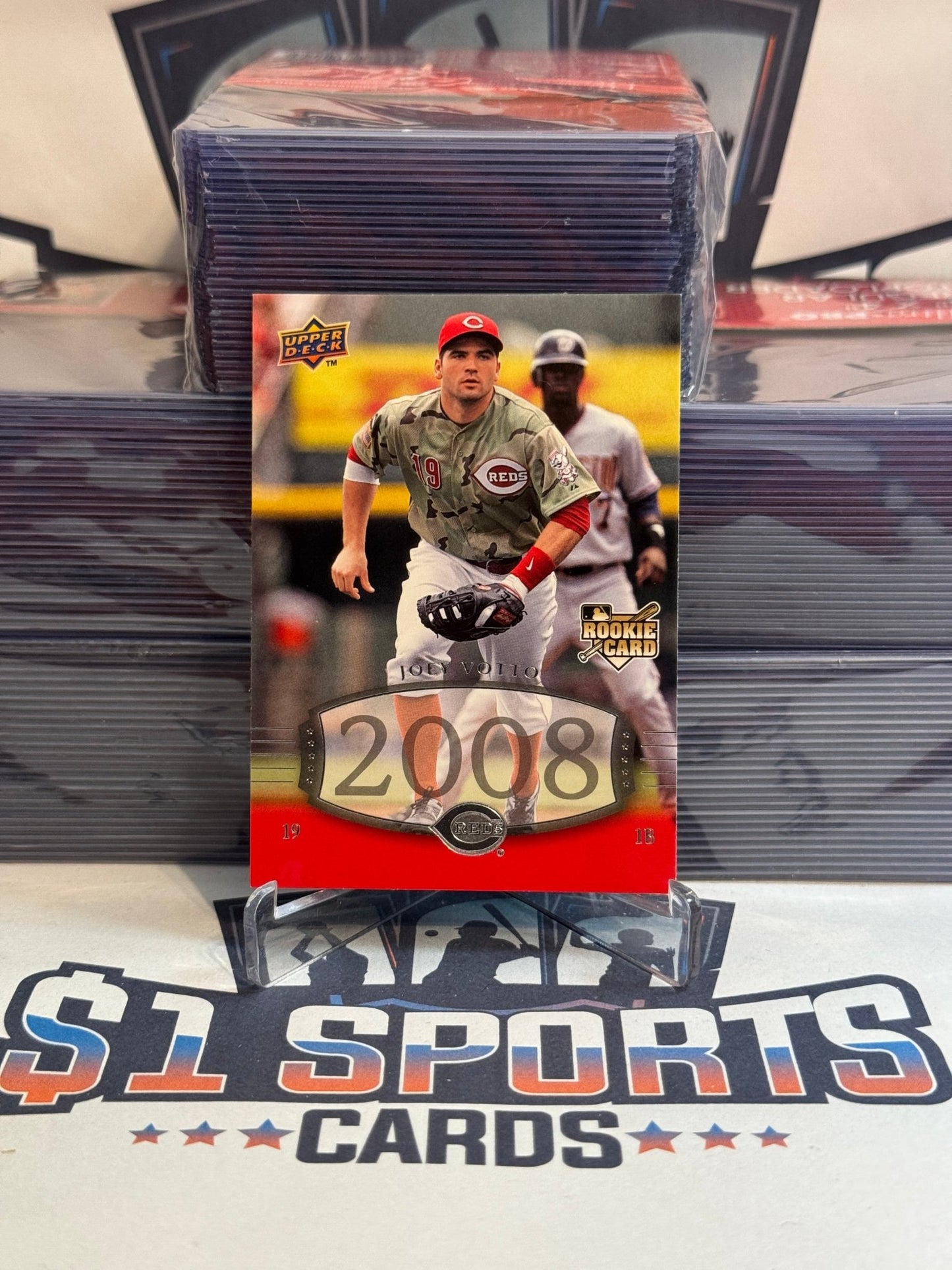 2008 Upper Deck Timeline Joey Votto Rookie #237