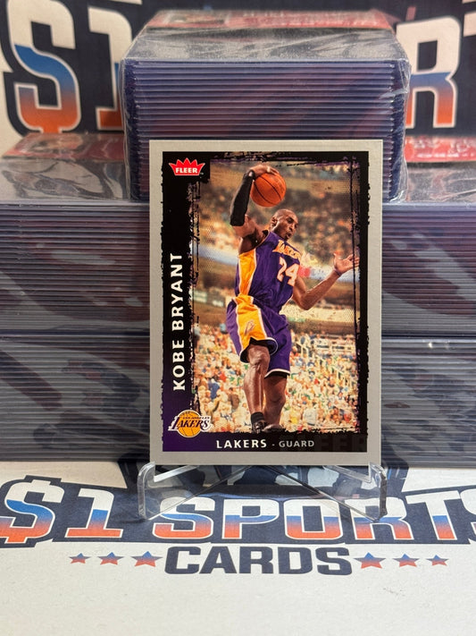 2009 Fleer Kobe Bryant 101