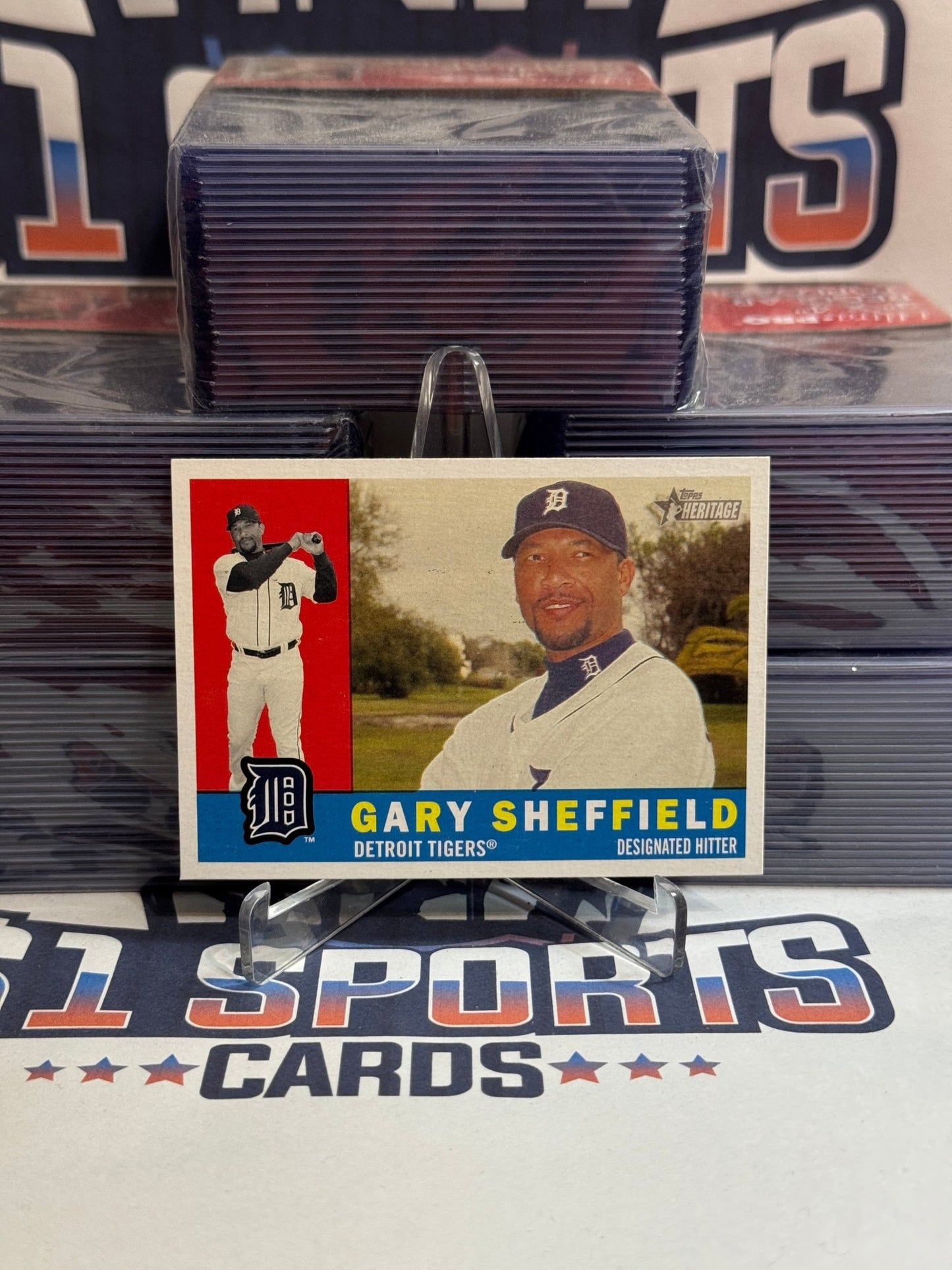 2009 Topps Heritage Gary Sheffield #396